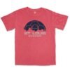 Soccer Skyline Short Sleeve Unisex T-Shirt - Red