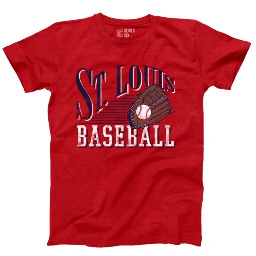 St. Louis Baseball Glove Unisex Short Sleeve T-Shirt